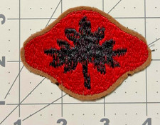 30's US Army 43rd Infantry Division Wool Patch Inv# K5497 picture
