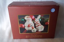Lenox Reindeer and Sleigh Salt and Pepper Shaker Set picture