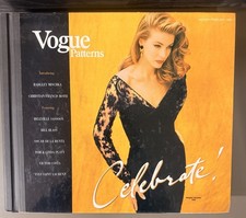 Vintage Fashion Vogue Patterns 1993 Store Display Counter Catalog, Rare Find picture