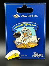 DCL Cruise Captain's Choice Captain Tom Donald Duck Saluting Disney Pin 64806 picture