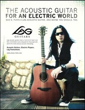 Firewind Gus G. 2011 Lag Tramontane acoustic guitar advertisement ad print picture