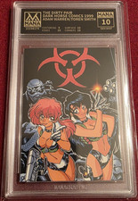 1999 Dark Horse Comics - The Dirty Pair - Promo Card (Mana Graded 10 GEM MINT) picture