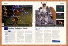 2001 EverQuest Shadows Of Luclin Early Preview Original Advert / Retro Promo v8 picture