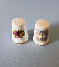 Royal Doulton Brambly Hedge Winter 1983 Jill Barklem Thimble & Royal Albert Old picture