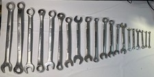 Vintage Craftsman Tools Wrench Lot Of 20 Assorted Sizes Combination picture