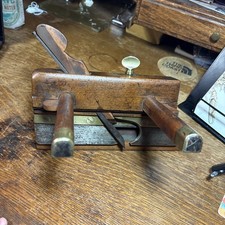 Antique Moving Plow Plane by Moir (Glasgow) w 5 Premium Mutzig-Framont Irons picture