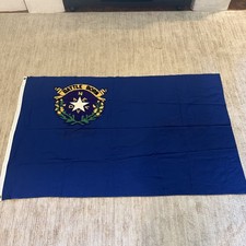 Vintage 1960s-1980s Nevada State Flag -3x5 Ft -100% Cotton Ajax Paramount SF picture