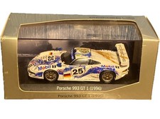 MINICHAMPS 1:43 Porsche 993 GT1 1996 Mobil 1 Racing Diecast Car Pauls Model Art picture