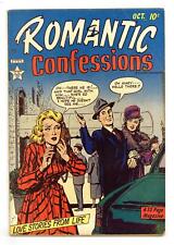 Romantic Confessions Vol. 1 #1 VG- 3.5 1949 picture