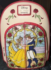 NWT Loungefly Disney Beauty and the Beast Belle Once Upon a Dream Mini Backpack picture