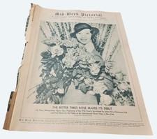 Mid-Week Pictorial National News Magazine March 25 1933 Vintage Issue picture