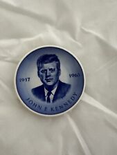John F. Kennedy Presidential Miniature Collectors Plate Royal Copenhagen JFK picture
