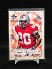 2001 Private Stock 108 Nate Clements SP 043/500 Rookie Bills picture