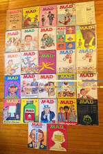 Vintage MAD Magazine Lot of 27 (1965–1969) Silver Age Anniversary Rare Issues picture