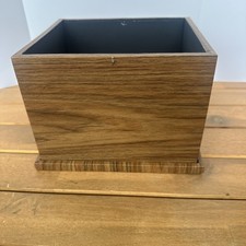 Vintage Faux Wood Plastic Magic Production Box Hidden Lever Mechanical Illusion picture