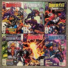 MARVEL Comics Lot THUNDERBOLTS #42 43 44 45 46 47 VF/NM Wonder Man Black Widow picture