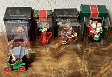 Hallmark Christmas Ornaments Pre Owned Never Used set of 4 Never Hung on a Tree picture