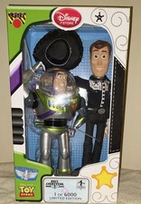 RARE -Toy Story NIB Limited Edition 1 of 6000 Buzz Lightyear & Woody Set picture