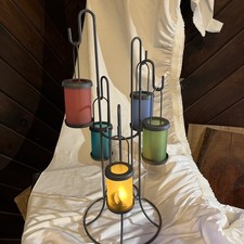 Partylite Summer Sails Lanterns for Outdoor Umbrella and Table Rare Find picture