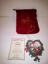 Ashton Drake Ornament  Christmas in the Woods Heirloom Holiday 1999 Dear Friends picture