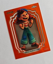 Giulia Marcovaldo 2024 TOPPS CHROME DISNEY Orange  /25 picture