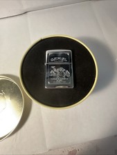 Vintage 1996 Camel Zippo Lighter NOS Unfired Mint W/Tin Turkish Domestic Blend picture