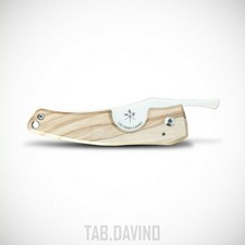 LES FINES LAMES PETIT OLIVE WOOD CIGAR CUTTER AND TOOL picture