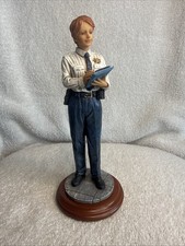Vintage 1998 Vanmark Blue Hats Of Bravery Police Figurine