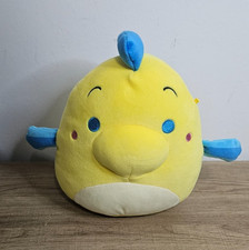 Squishmallows x Disney Flounder Little Mermaid Disney Plush 9” Fish picture