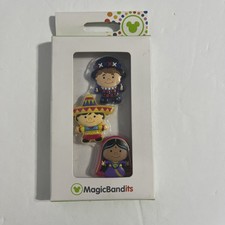 Disney Parks Magic Band It’s Small World Bandits - NEW Set of 3 picture