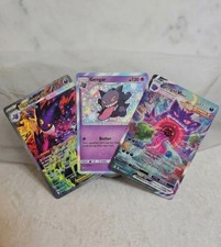 Gengar Variation Pokemon Sticker, Credit Card Skin Decal, Anime Holographic picture