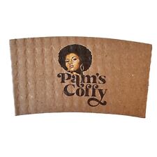 Pam’s Coffy Cup Sleeve Quentin Tarantino Pam Grier Vista Theatre LA - Brown picture
