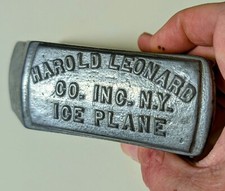 Antique/Vintage ICE PLANE HAROLD LEONARD & CO. INC. picture