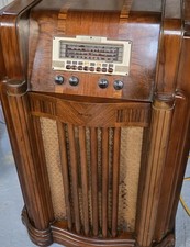 Vintage Philco 40-190 Floor Radio Parts Or Repair picture