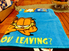 Vtg Garfield The Cat Area Rug NWT NOS picture