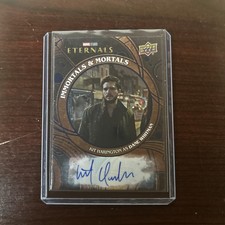 2023 Upper Deck Marvel Eternals IMMORTALS MORTALS Kit Harington auto 49/49  picture
