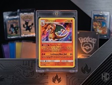 Pokemon Charizard SM226 Promo Holo Black Star Team Up TCG NM picture