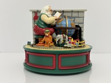 Vintage 1989 Willits Designs Animated Musical Santa Train Box 32001 Working CIB picture