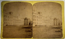 OHIO PENITENTIARY Stereoview COLUMBUS Civil War PRISON Photo JOHN HUNT MORGAN picture