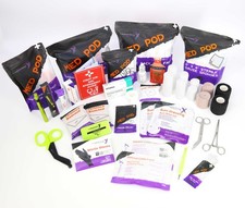 Lightning X Basic First Responder EMT Medical Stocked Trauma Fill Kit LXSMK-A picture
