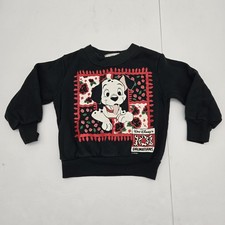 Vtg 1990’s Disney 101 Dalmatians Crew Neck Shirt Retro Y2K Kids Baby 18mo-2T picture