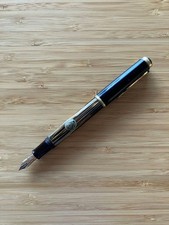 Pelikan 400NN Brown Stripe Fountain Pen 14C-585 F picture