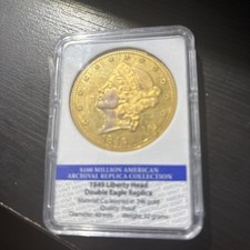 Replica 1849 Liberty Head Archival Replica Collection Coin picture