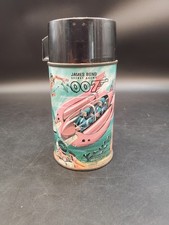 Vintage 1966 James Bond 007 Thermos for Lunch Box Lunchbox Bottle picture