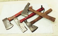 Vintage carpenters roofing shinglers framing Hatchet camp Axe LOT PLUMB USA picture
