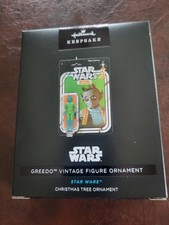 MIB Hallmark 2026 Star Wars GREEDO Vintage Figure Ornament-  picture