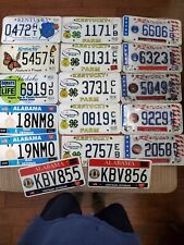 Nice Lot Of 17 License Plates  picture