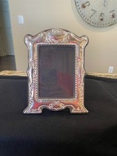 Vnt Silver Craft of London Silver Plate Standing Picture Frame 8X6 4X5 Pic NICE picture