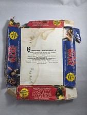 Vintage 1977 Star Wars Guerra De Las Galaxias Mexico Empty Display Box **READ** picture