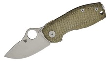 Spyderco Flash Batch SpyNano C268MTIP - Green Micarta / Ti - M398 #1120/2000 picture